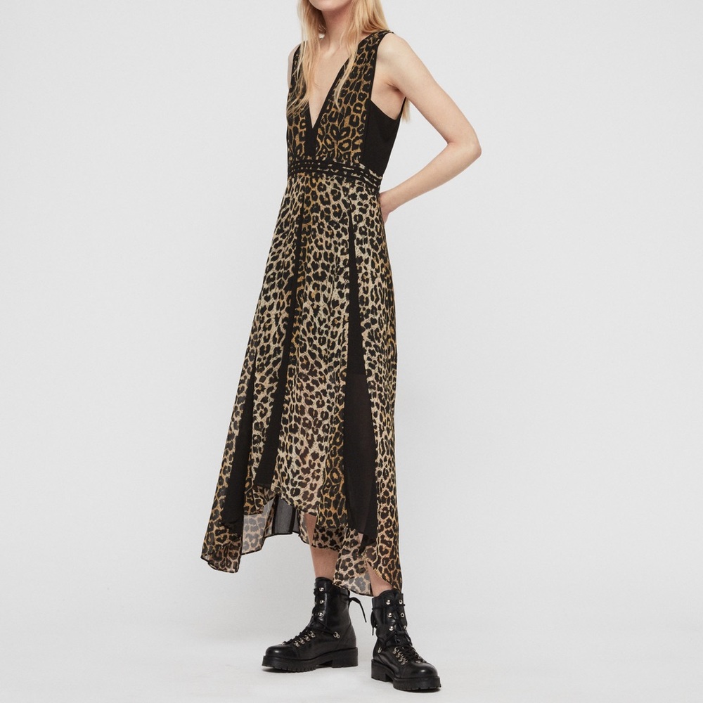 AllSaints Macella Leppo Dress